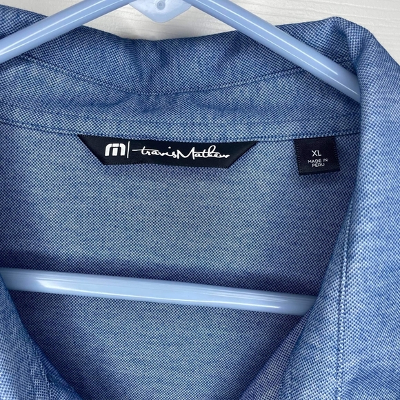 Travis Mathew Striped Golf Polo - Picture 5 of 6